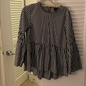 Who what wear gingham blouse